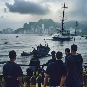 embarcação desaparecida