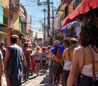 primeiro ensaio de rua de 2026