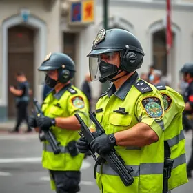 Guardas municipais de Maricá