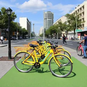sistema gratuito de bicicletas