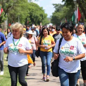 caminhada da qualidade de vida