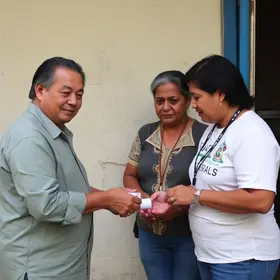 reinauguração do CRAS de Inoã