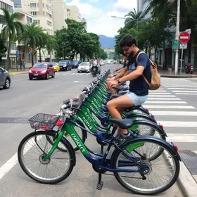 Maricá bicicletas compartilhadas