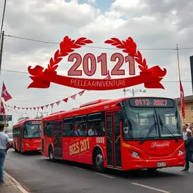 Mudanças na circulação dos ônibus Vermelhinhos
