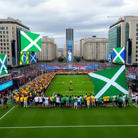 Maricá transmite Brasil x Escócia
