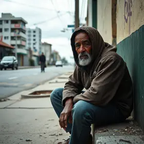 homem em situação de rua