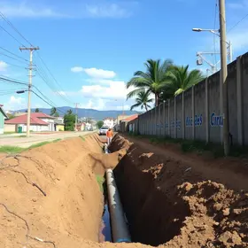 rede de esgotamento sanitário