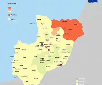 votos na 55ª zona eleitoral de Maricá